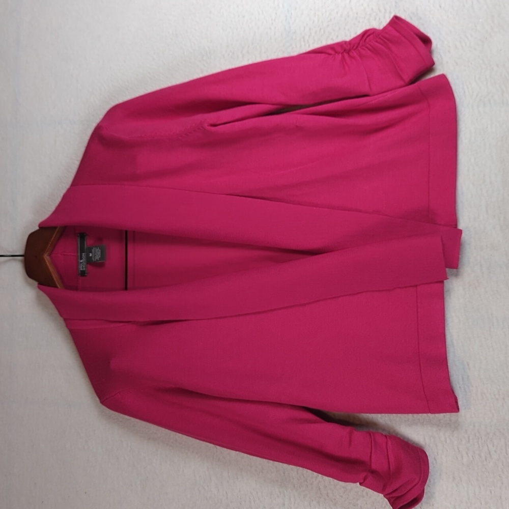 89th & Madison Pink Magenta Womens Cardigan Sweater Size M
